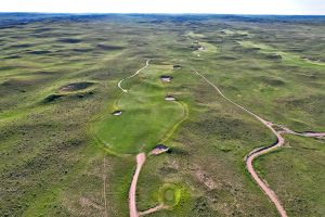 Sand Hills 10th Hole Aerial